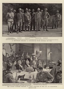 Um atentado infrutífero, uma conferência com o general De Wet, o londrino escocês de boas-vindas aos seus camaradas no CIV em Hallowe&39;en
